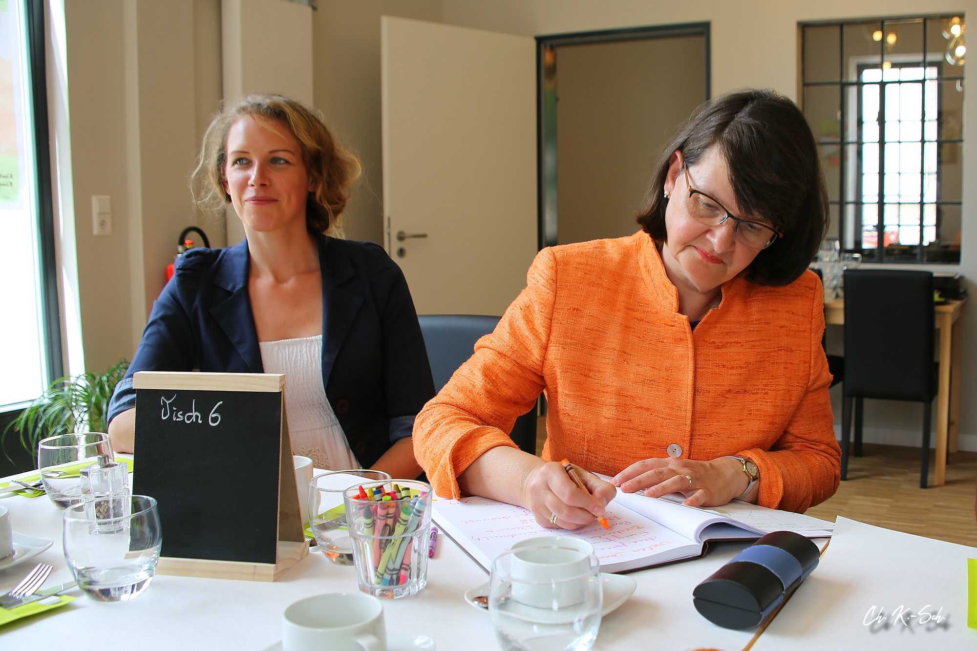 Staatssekretärin Dr. Maria Flachsbarth zu Besuch Dorfgemeinschaft